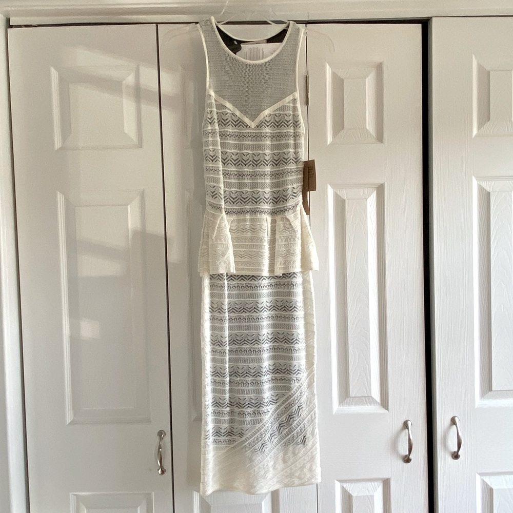 Rachel by Rachel Roy Midi Peplum Dress NWT